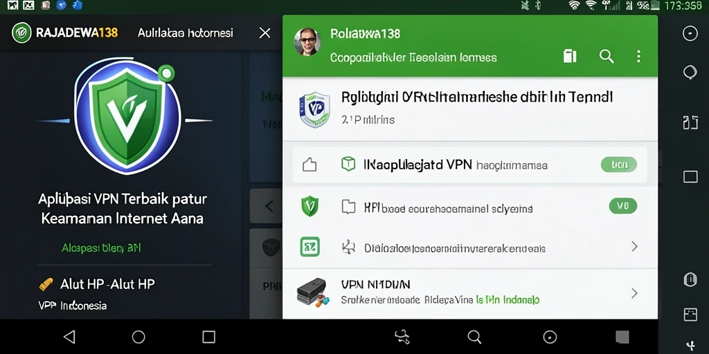 Antarmuka RAJADEWA138 menampilkan fitur-fitur VPN Indonesia secara jelas dan mudah digunakan.