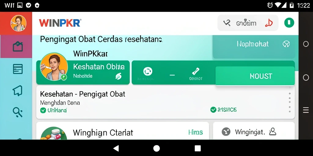 Tampilan antarmuka aplikasi WINPKR yang intuitif dan mudah digunakan.