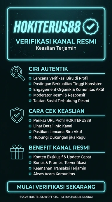 Halaman Resmi Hokiterus88 untuk Pengguna Android